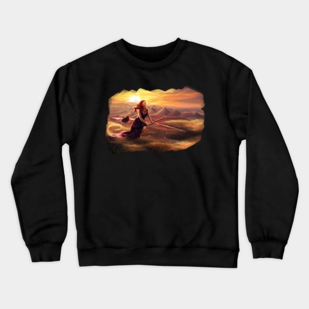 Joyride Crewneck Sweatshirt by Art of Ariel Burgess